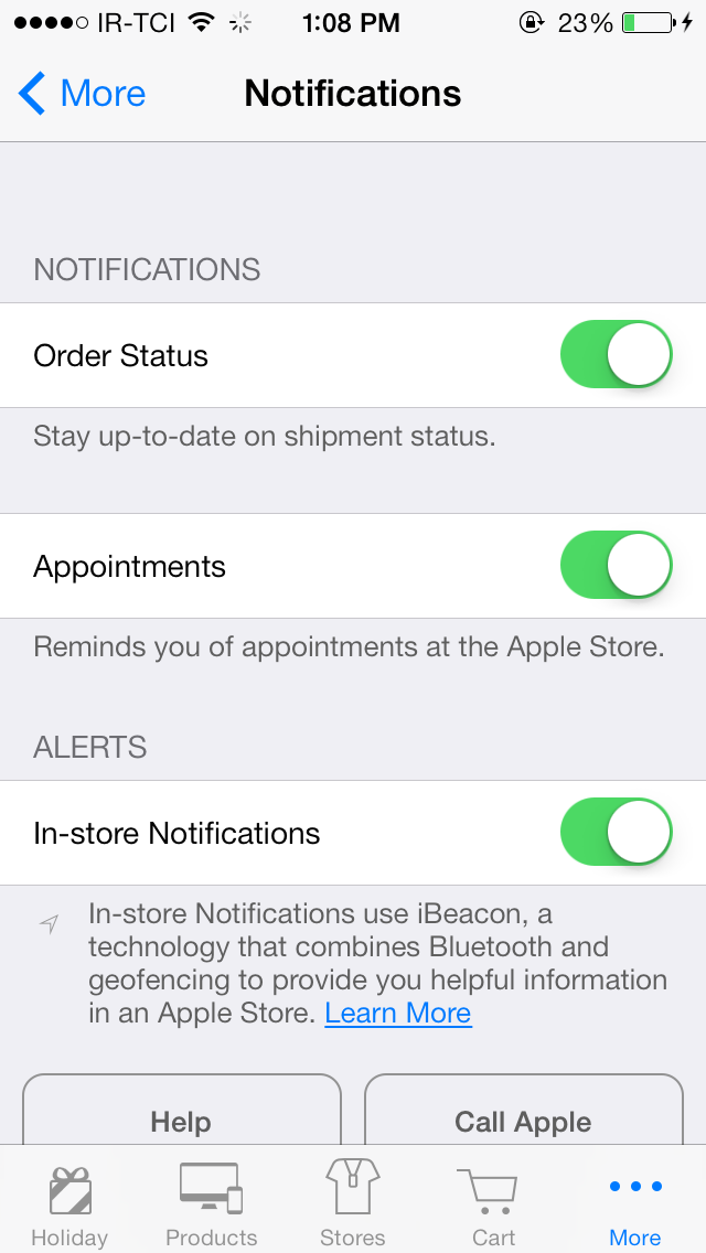 Apple Rolls Out iBeacons at 254 U.S. Stores Today