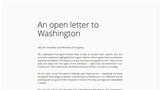 Apple, Microsoft, Others Publish Open Letter to Washington Requesting Government Surveillance Reform