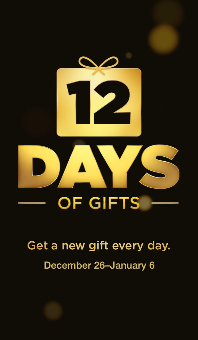 Apple Releases &#039;12 Days of Gifts&#039; Giveaway App in the U.S. for the First Time
