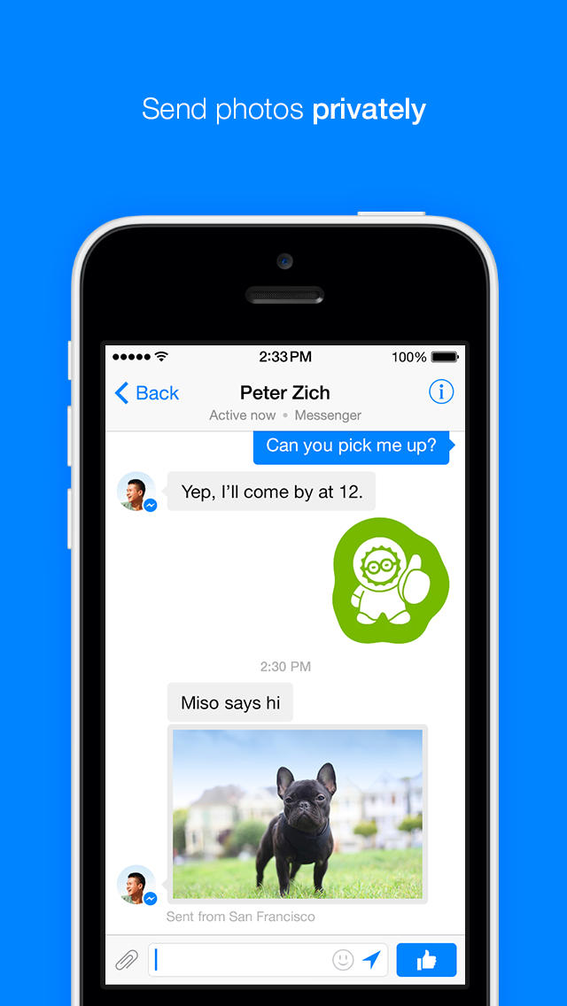 Facebook Messenger Now Lets You Tap Profile Photos in Conversations to View User Timeline, Call