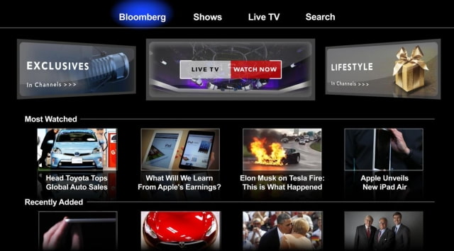 Apple Updates the Apple TV With New ABC, Bloomberg, Crackle, and KOR TV Channels