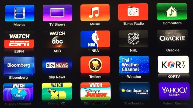 Apple Updates the Apple TV With New ABC, Bloomberg, Crackle, and KOR TV Channels