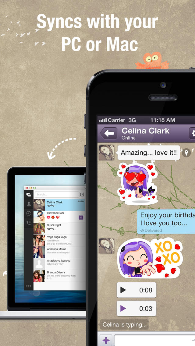 Viber App is Updated With Viber Out Support