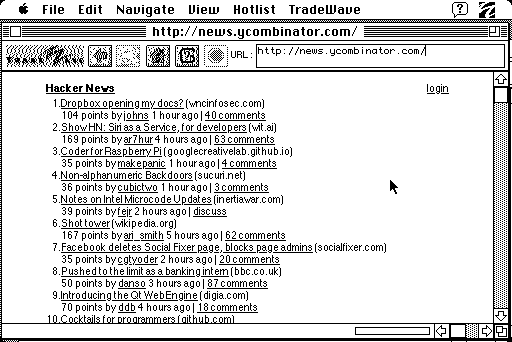 27 Year Old Mac Plus Hacked to Browse the Web [Video]