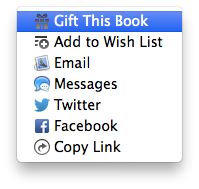 You Can Now Gift iBooks on OS X and iOS