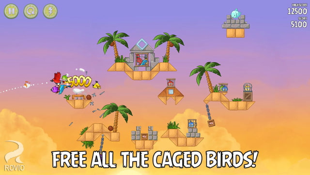 Full Angry Birds Rio Game Now Free With 26 New Levels