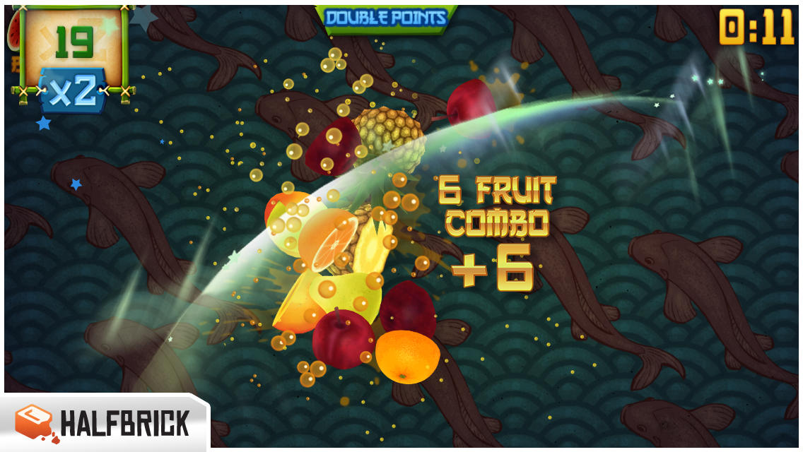 Fruit Ninja Adds 4 New Blades, New Background, All-New Challenge System