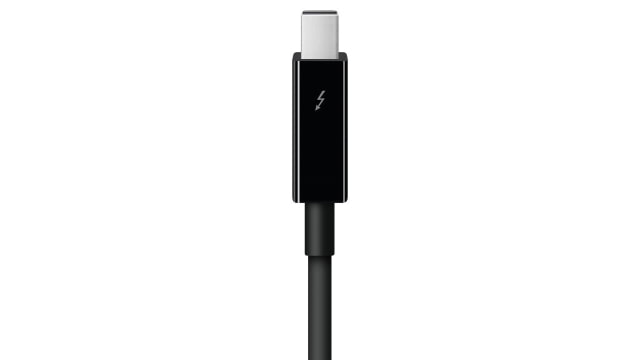 Apple is Now Selling Black Thunderbolt Cables