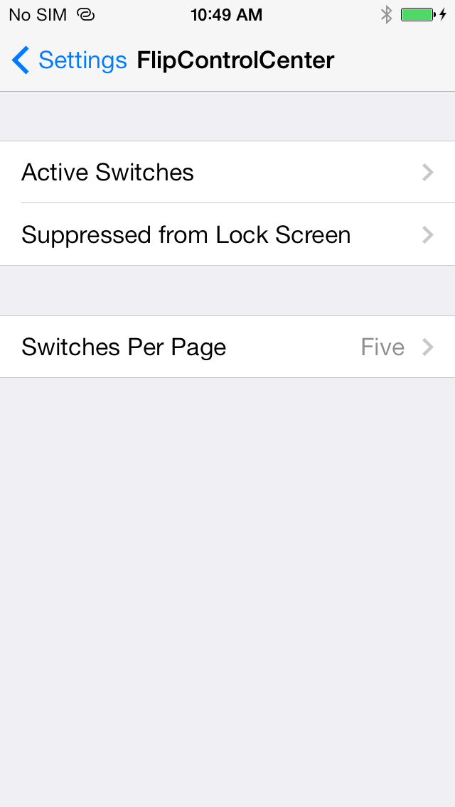 Ryan Petrich Releases Free Beta of FlipControlCenter Tweak