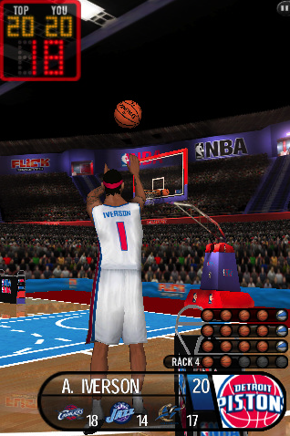 Flick NBA Basketball Released by Freeverse