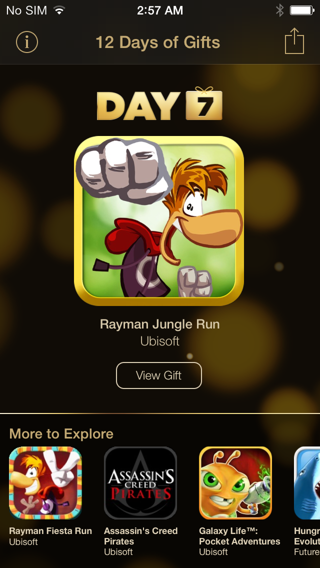 Apple&#039;s 12 Days of Gifts Day 7: Rayman Jungle Run
