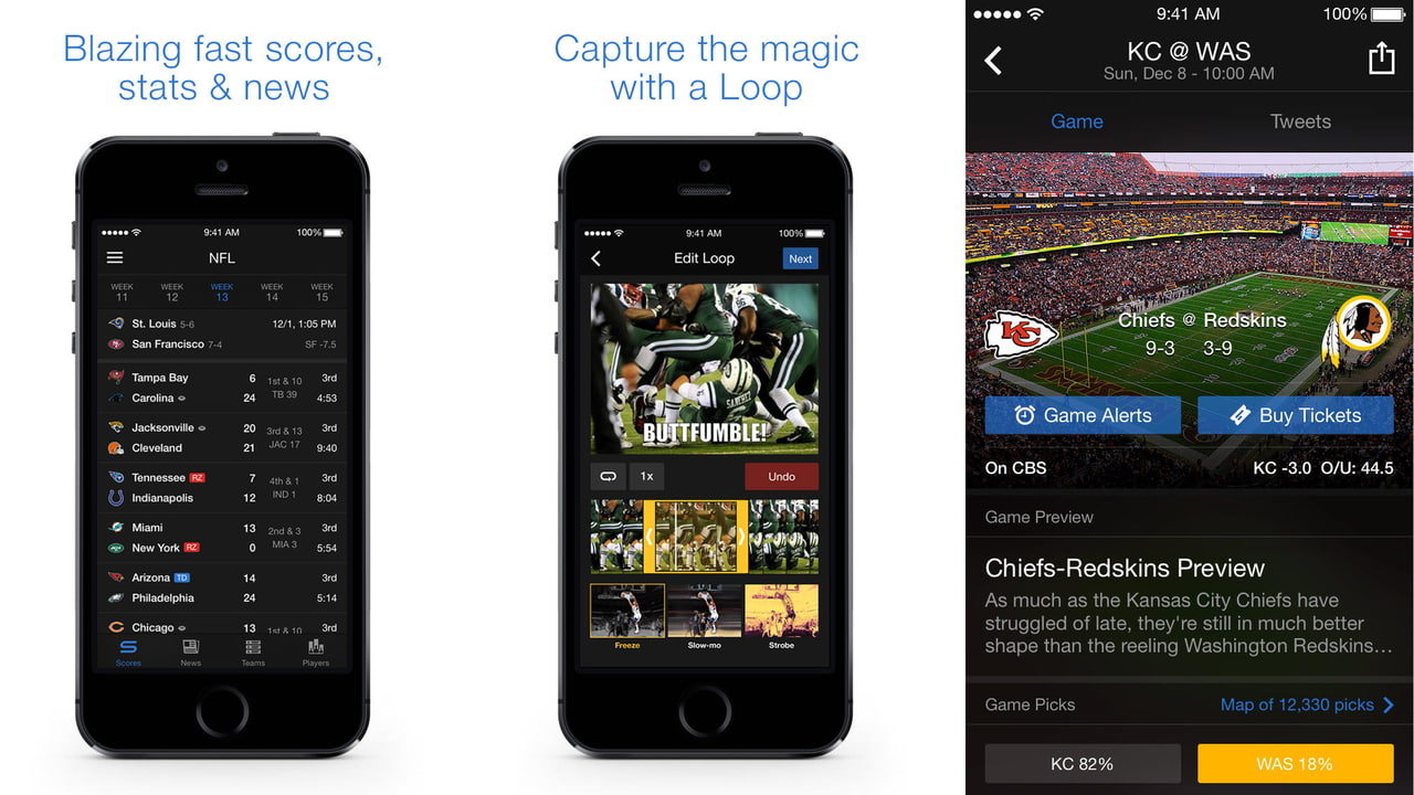 Yahoo! Sports App Updated With iOS 7 Redesign, GIF Creation Tool, New ...