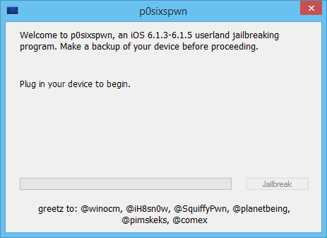 p0sixspwn Untethered Jailbreak For Windows Nearly Finished, In Final Testing Stages