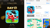Apple's 12 Days of Gifts Day 11: Free Mr. Crab Game From Illusion Labs