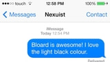 Bloard Tweak Lets You Always Use Dark Keyboard on iOS 7 