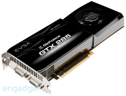 NVIDIA GeForce GTX 285 Coming to Mac?