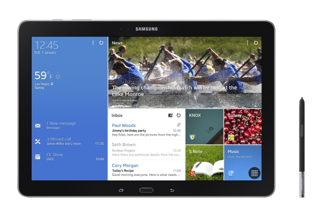 Samsung Unveils Galaxy NotePRO and TabPRO Line of Tablets With Up to 12.2-inch Displays [Photos]