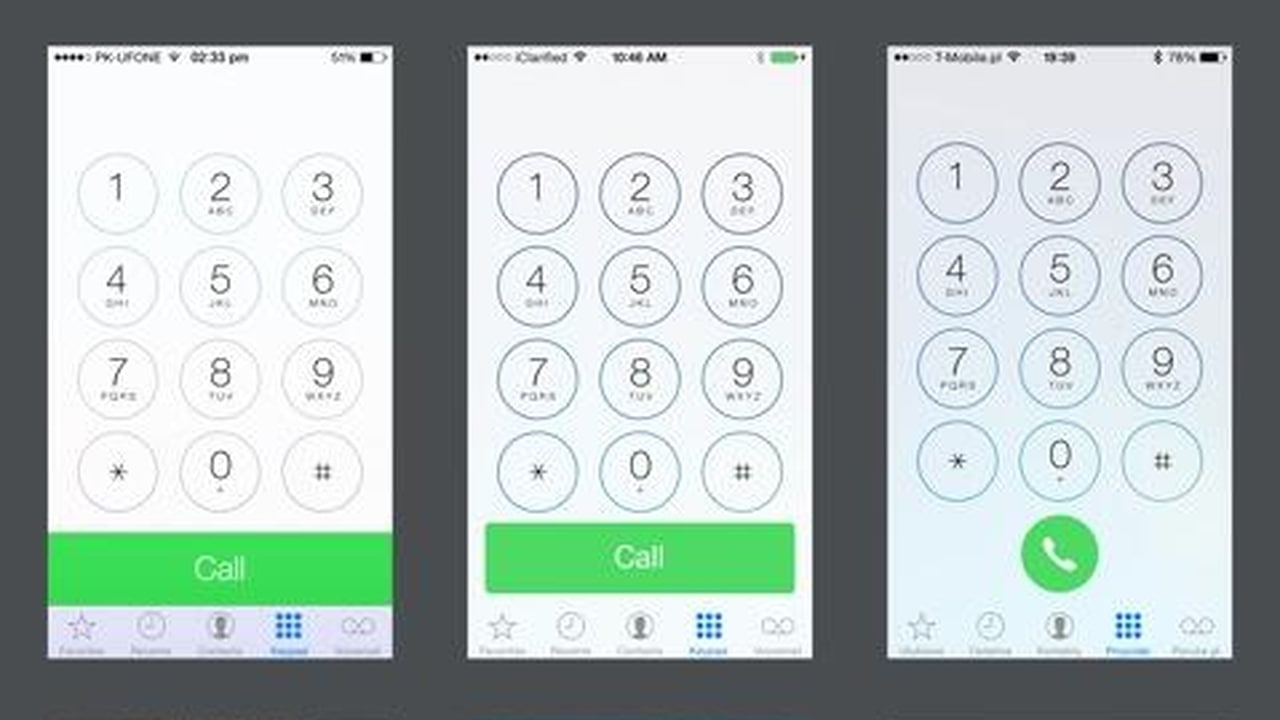 The Evolution of iOS 7 [Images] - iClarified