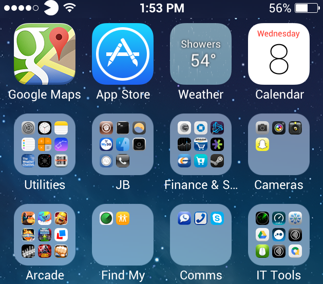 LiveWeatherIcon Brings Current Local Weather Conditions to iOS 7 Weather Icon