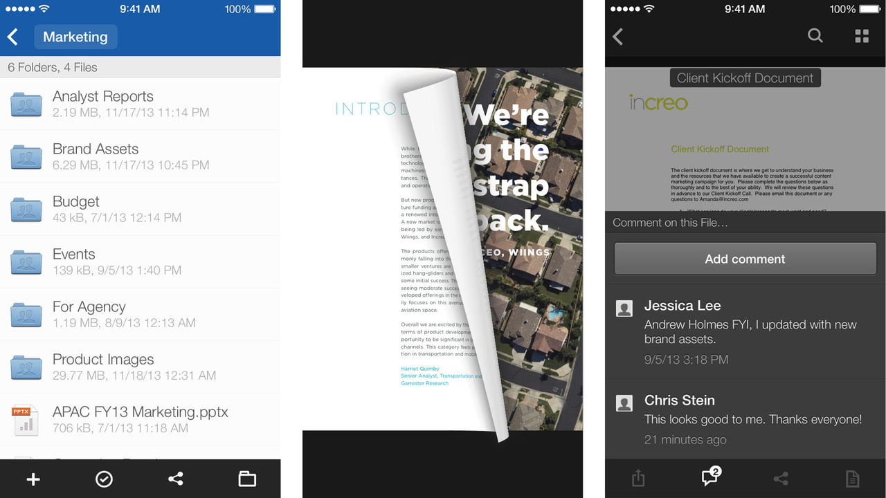Box for iOS Completely Revamped With All New Design, Offers Free 50GB ...