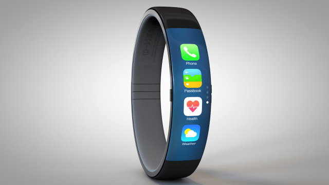 New iWatch Concept Features Nike Fuelband Form Factor, iOS 7 Design Elements [Video]
