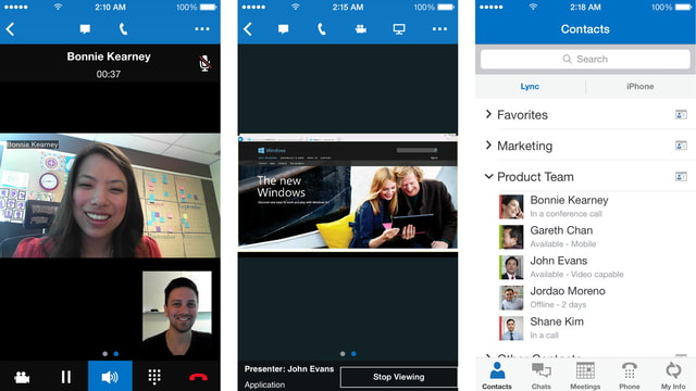 Microsoft Updates Its Lync App With Full iOS 7 Support - iClarified
