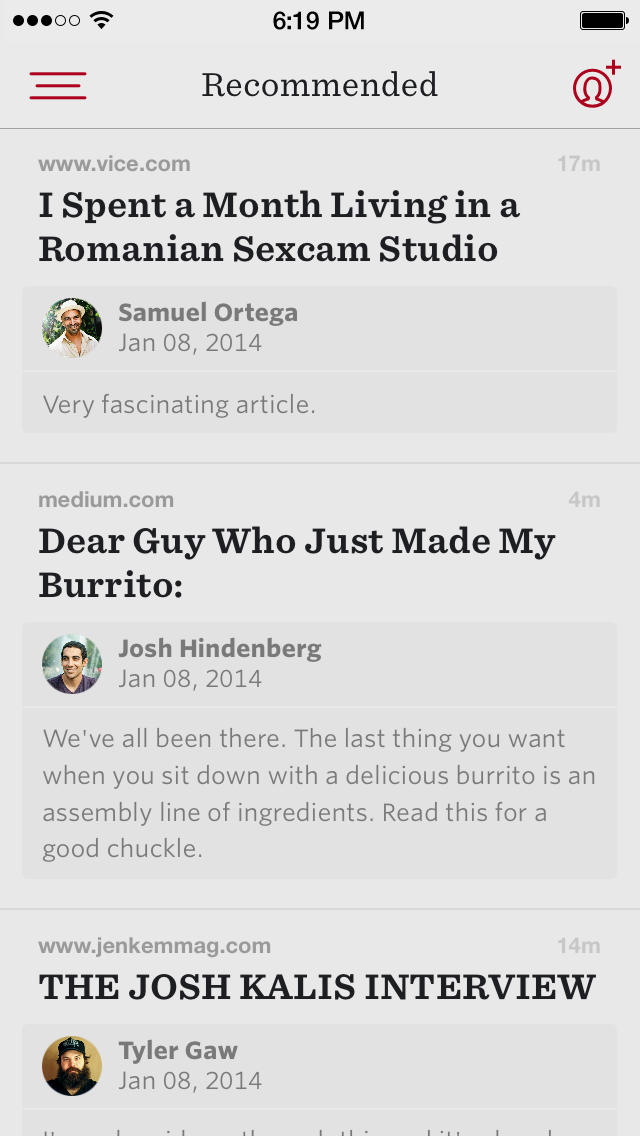 Readability App is Completely Rewritten, Gets New Recommendations Feature