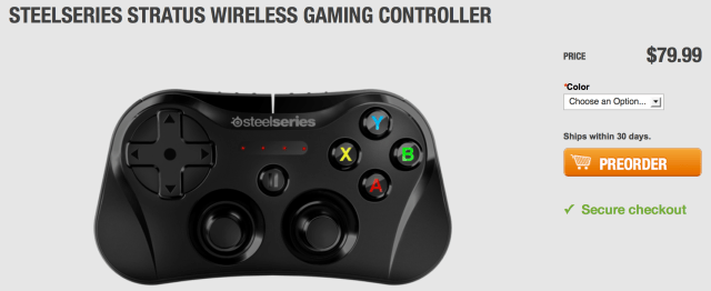 SteelSeries Lowers Price of Stratus Wireless Bluetooth Gaming Controller for iOS 7