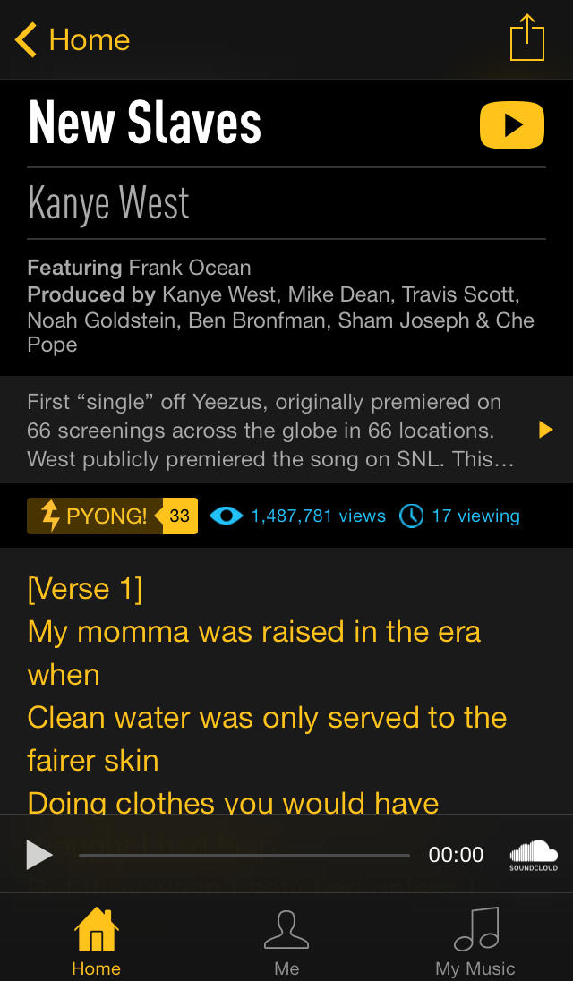 Rap Genius Releases Genius Lyrics App For Iphone Iclarified