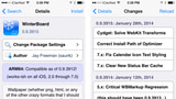Winterboard Update Resolves Status Bar Issues