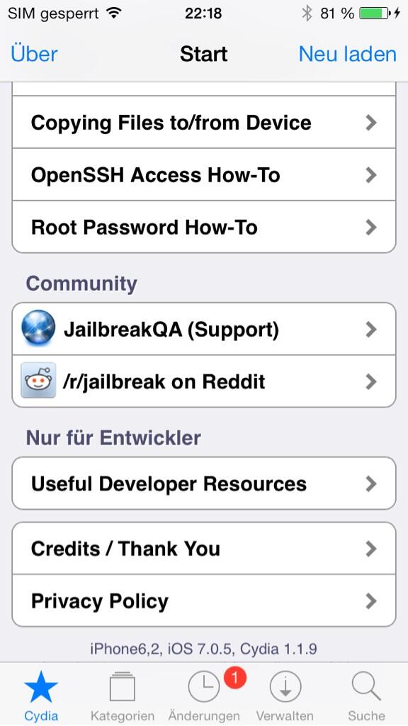 Evasi0n Jailbreak Still Works on iOS 7.0.5, Requires Patch [Image]