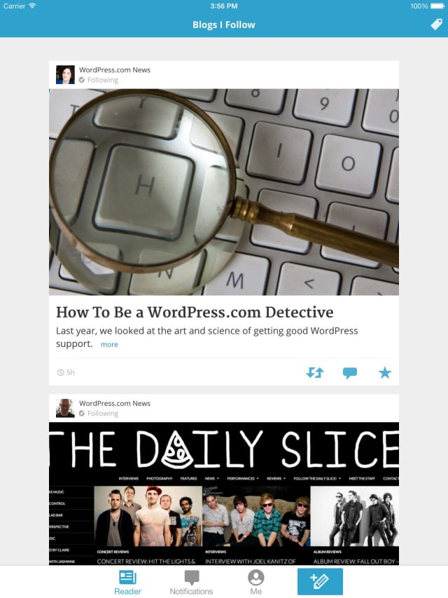 WordPress App Gets Simplified Tab-Based UI, Redesigned Post/Page Editing and Viewing Experience