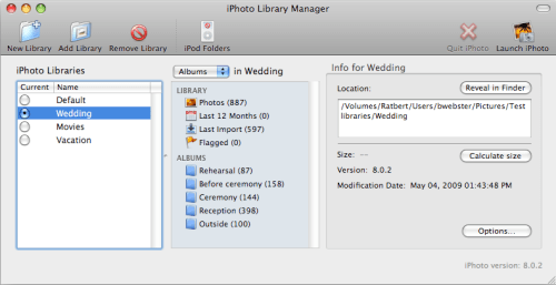 iPhoto Library Manager 3.5