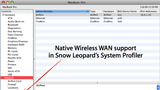 Snow Leopard to Support Native 3G Wireless WAN?