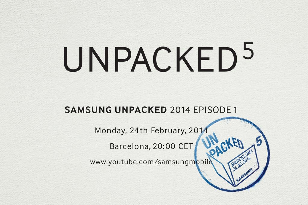 Samsung Will Likely Unveil the New Galaxy S5 on February 24th [Image]