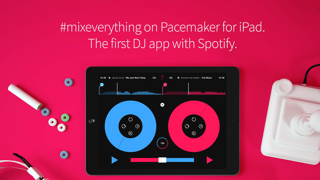 New Pacemaker DJ App Lets You Mix Millions of Tracks By Connecting