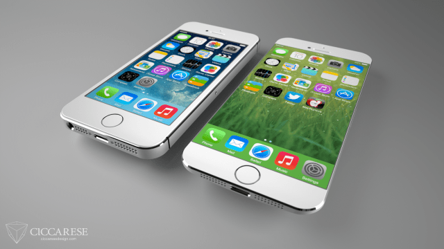 New Concept Compares 4-Inch iPhone 5s With Rumored 4.7-Inch and 5.5-Inch iPhone 6 [Images]