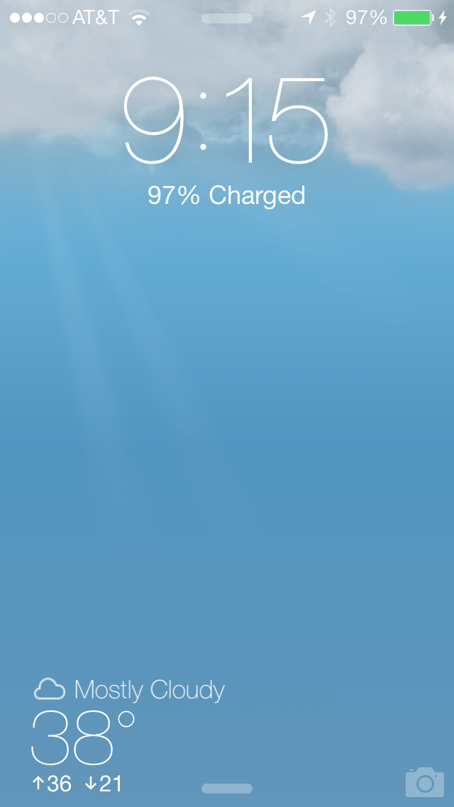 Forecast Lockscreen Weather Tweak Released for iOS 7