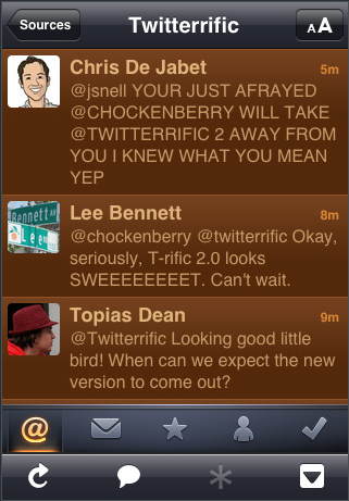 Twitterrific 2.0 for iPhone Now Available