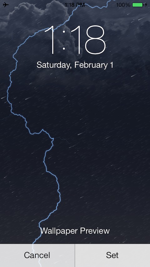 Weatherboard Brings Animated Weather Conditions to Your iPhone&#039;s Wallpaper [Video]