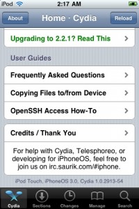 Jailbreak Neoficial Pentru iPhone OS 3.0 Beta 5