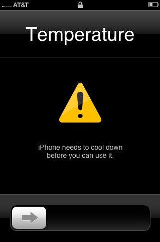 iPhone Temperature Warning Is Real