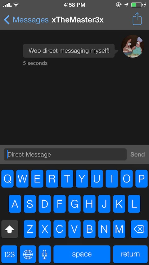 BlueBoard Tweak Makes Your iOS Keyboard Keys Blue BlueBoard Tweak Makes Your iOS Keyboard Keys Blue