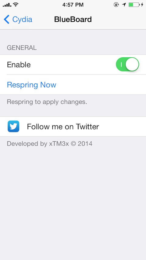 BlueBoard Tweak Makes Your iOS Keyboard Keys Blue BlueBoard Tweak Makes Your iOS Keyboard Keys Blue