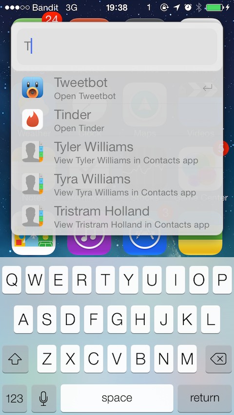 New Weasel Tweak is a System-Wide Search and Shortcut Utility for iOS 7