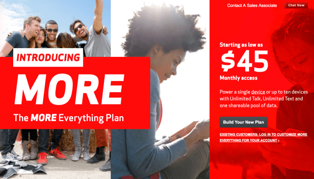 Verizon Launches New &#039;MORE Everything&#039; Plans With More Data, 25GB Cloud Storage