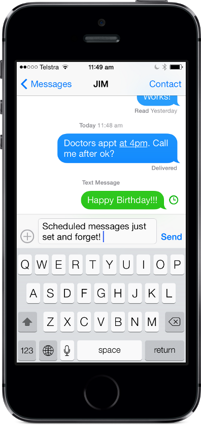 BiteSMS 8.0 Exits Beta, Brings iOS 7 and iPhone 5s Support