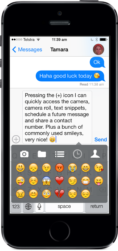 BiteSMS 8.0 Exits Beta, Brings iOS 7 and iPhone 5s Support