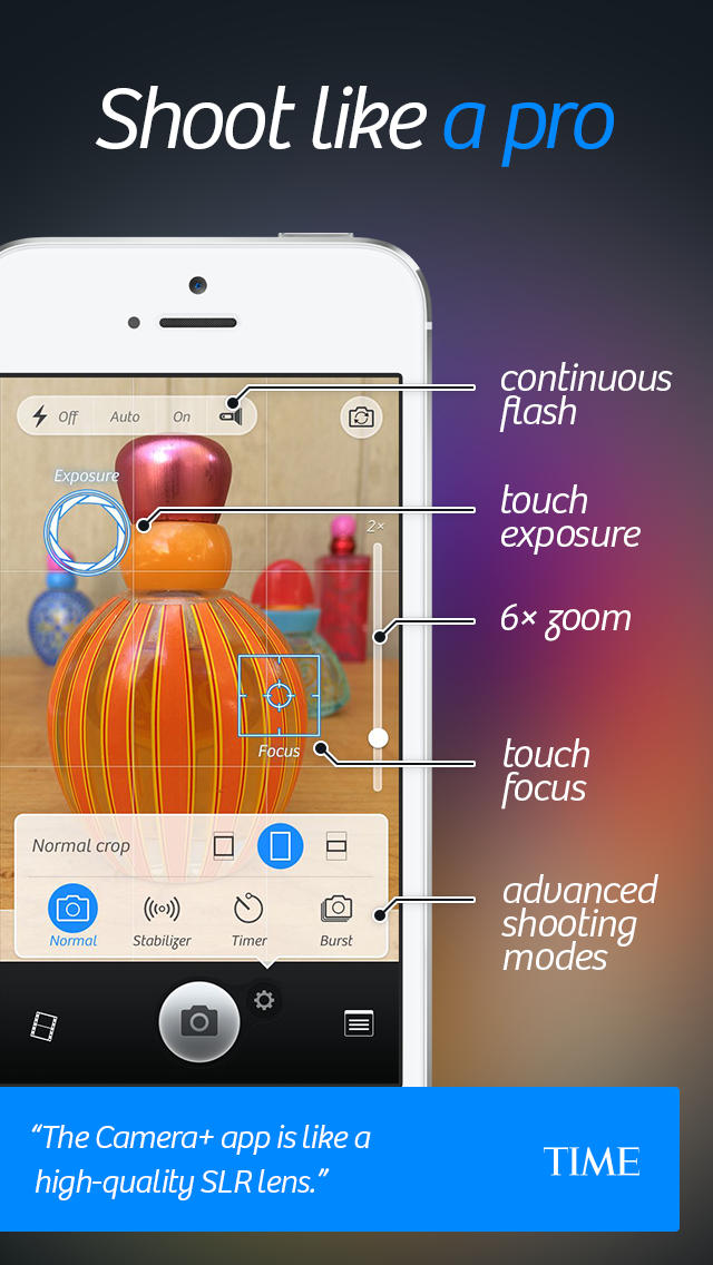 Camera+ App Gets 16x9 Shooting Mode, New Boost Feature, Other Refinements
