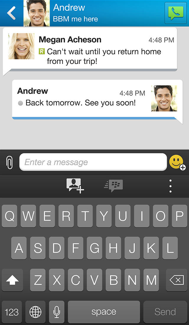 BBM App is Updated With Improved Response Times, Battery Life Optimizations, More